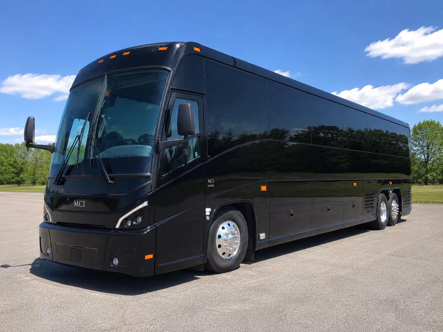 charter buses for outer borough weddings with no easy transit option
