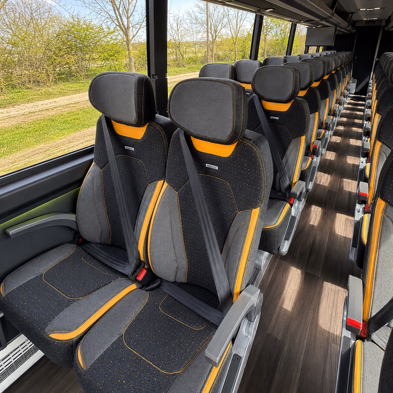 charter buses for unga industry conferences and large scale corporate events