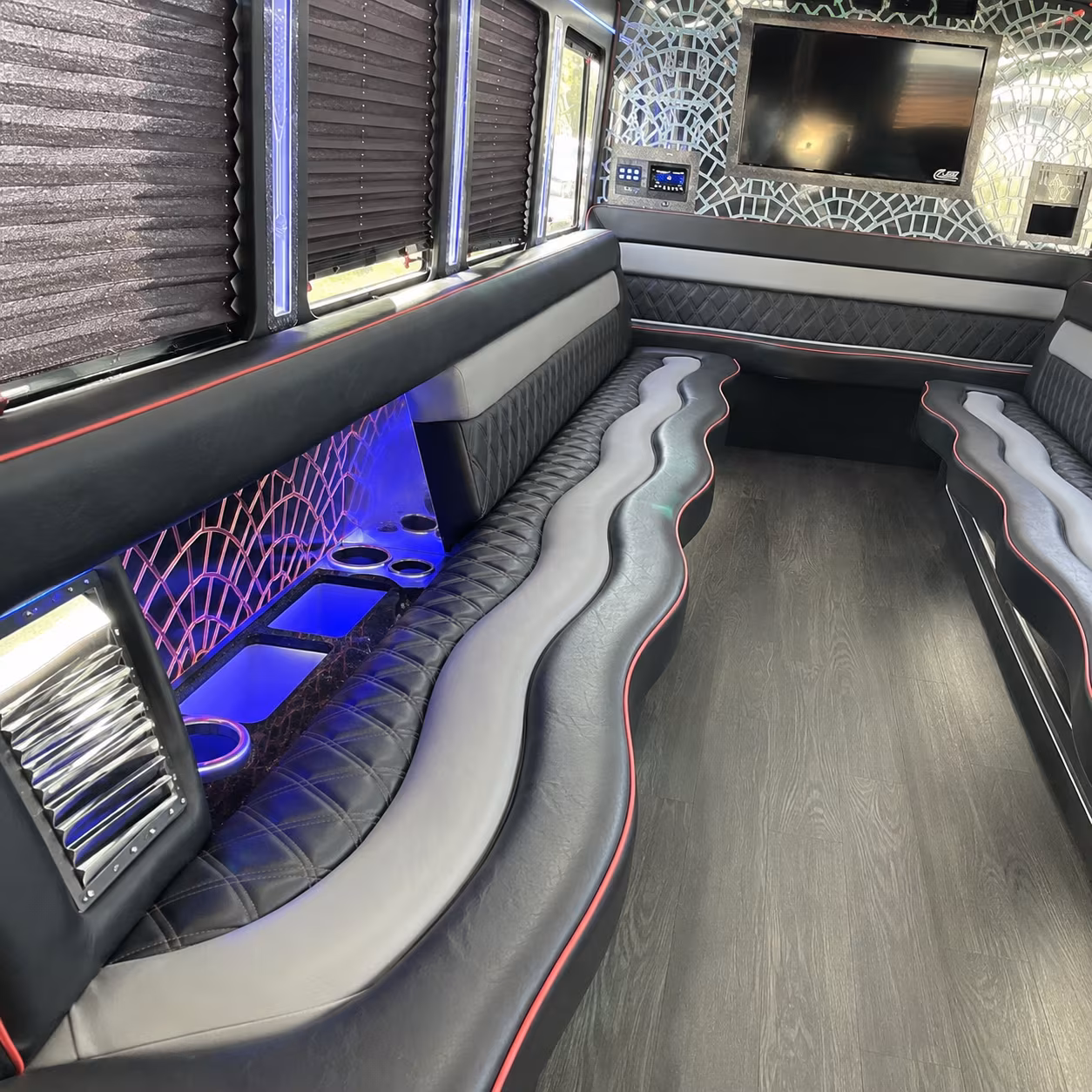 new york city casino nights at resorts world nyc party bus rental