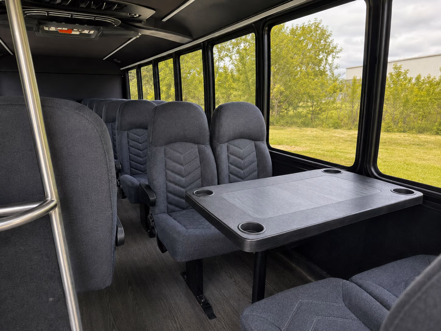 new york city corporate event transportation onboard seating