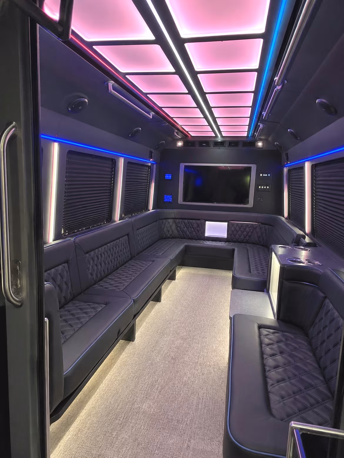new york city holiday party bus rental