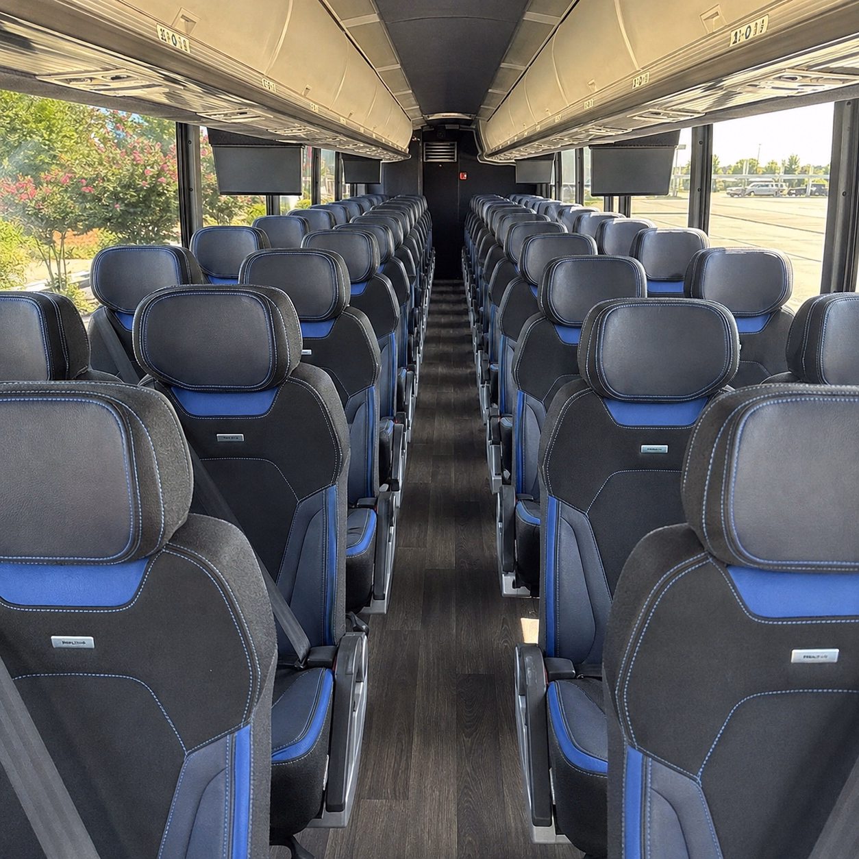 new york city prom transportation onboard seating